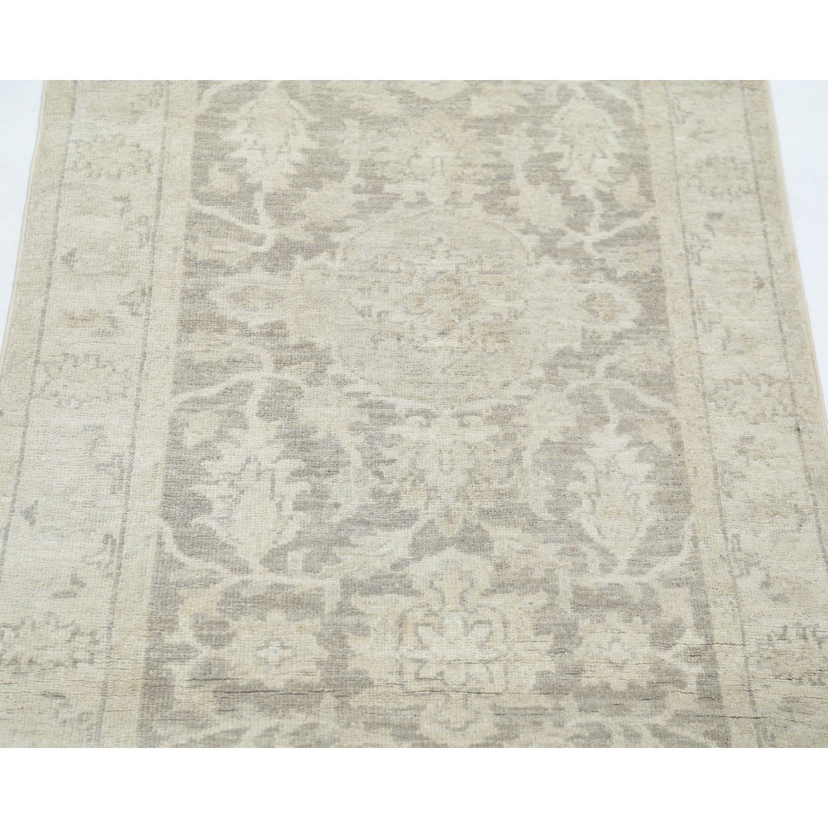 Serenity 2x6 Handmade Double Knotted Washable Wool Runner - Soft Hues