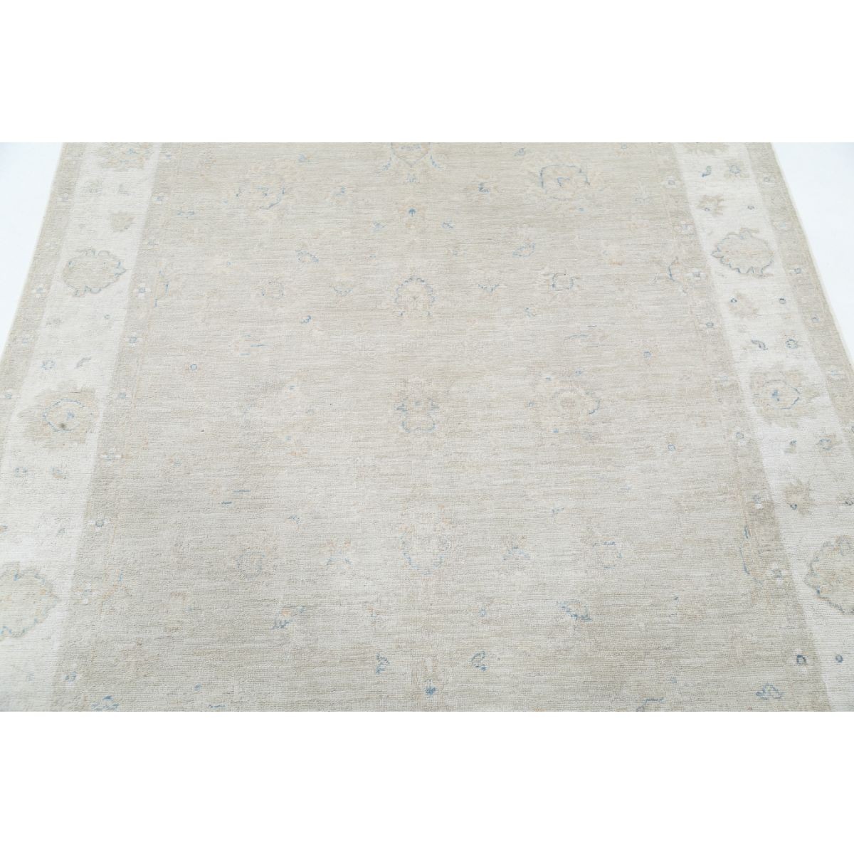 Serenity 5x8 Handmade Double Knotted Washable Wool Rug - Soft Hues