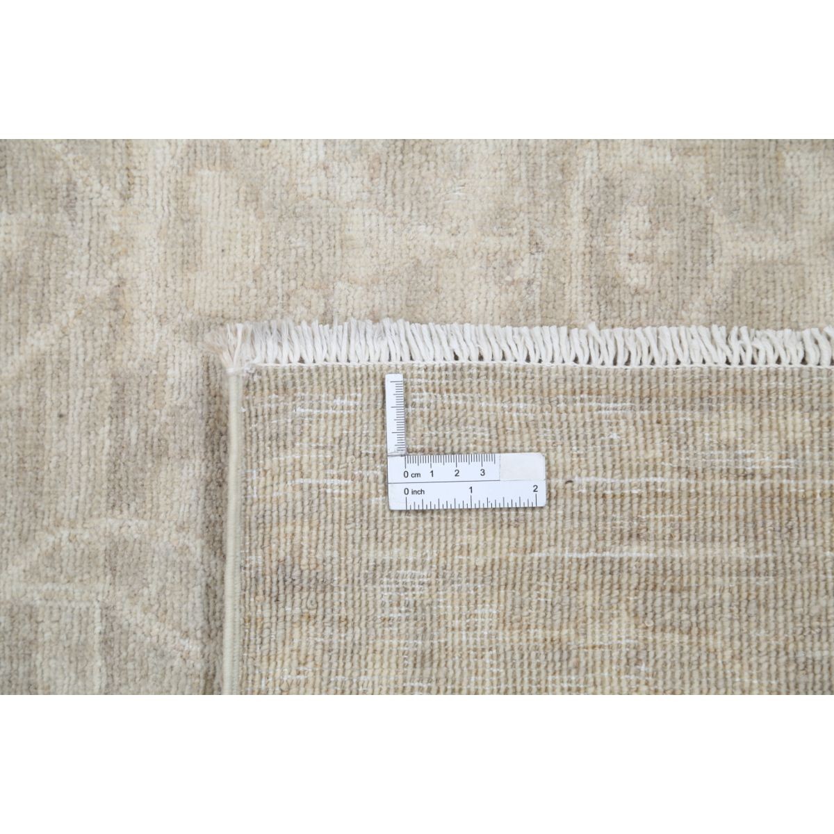 Serenity 6x7 Handmade Double Knotted Washable Wool Rug - Soft Hues