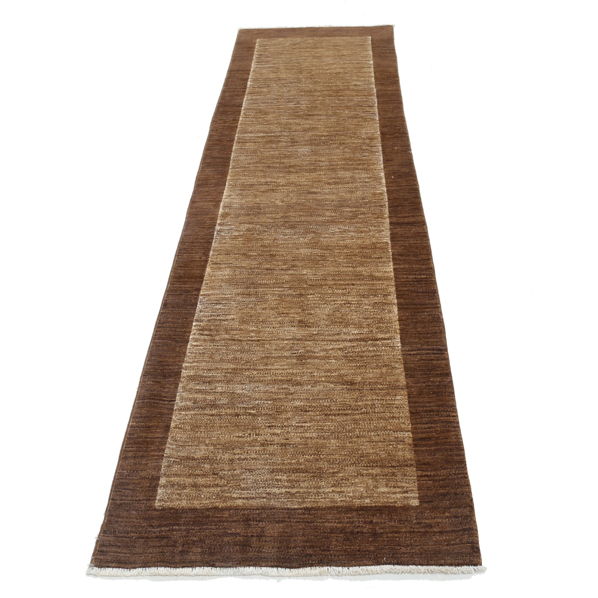 Modcar 3x9 Handmade Double Knotted Washable Wool Runner - Colorful