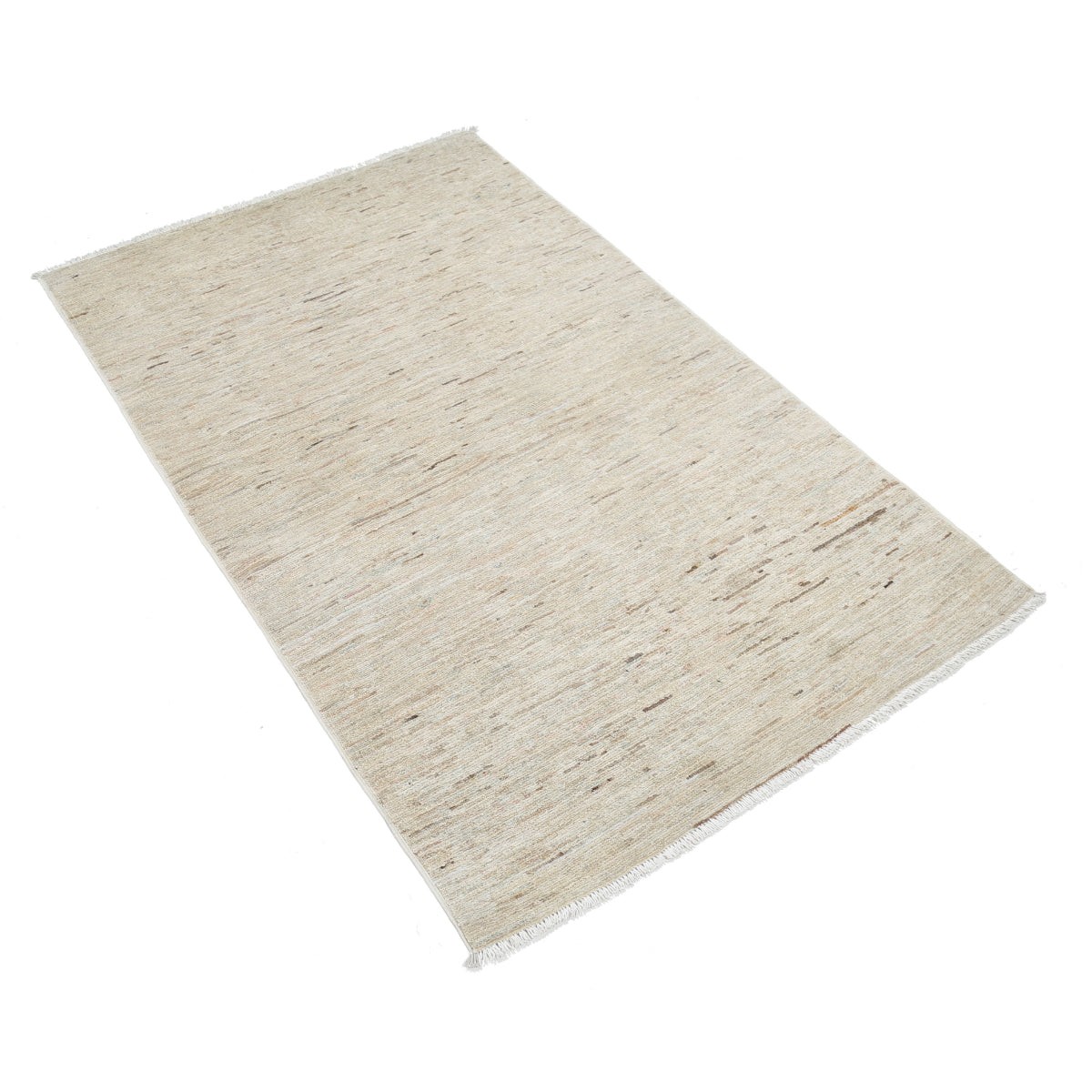 Modcar 3x5 Handmade Double Knotted Washable Wool Rug - Colorful