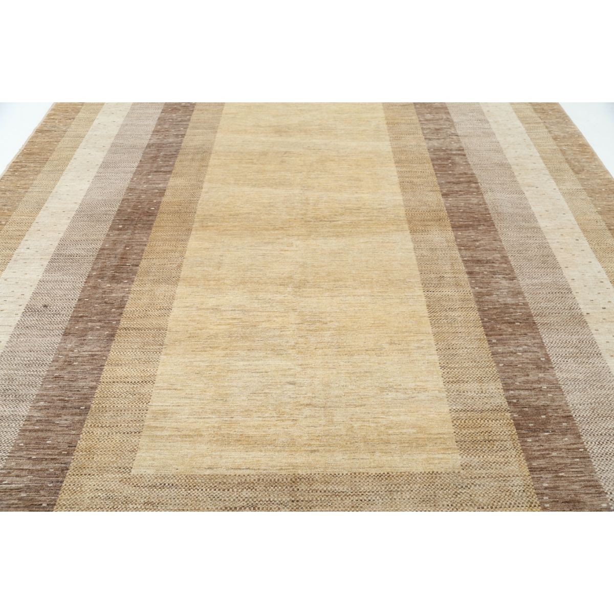Modcar 10x13 Handmade Double Knotted Washable Wool Rug - Colorful