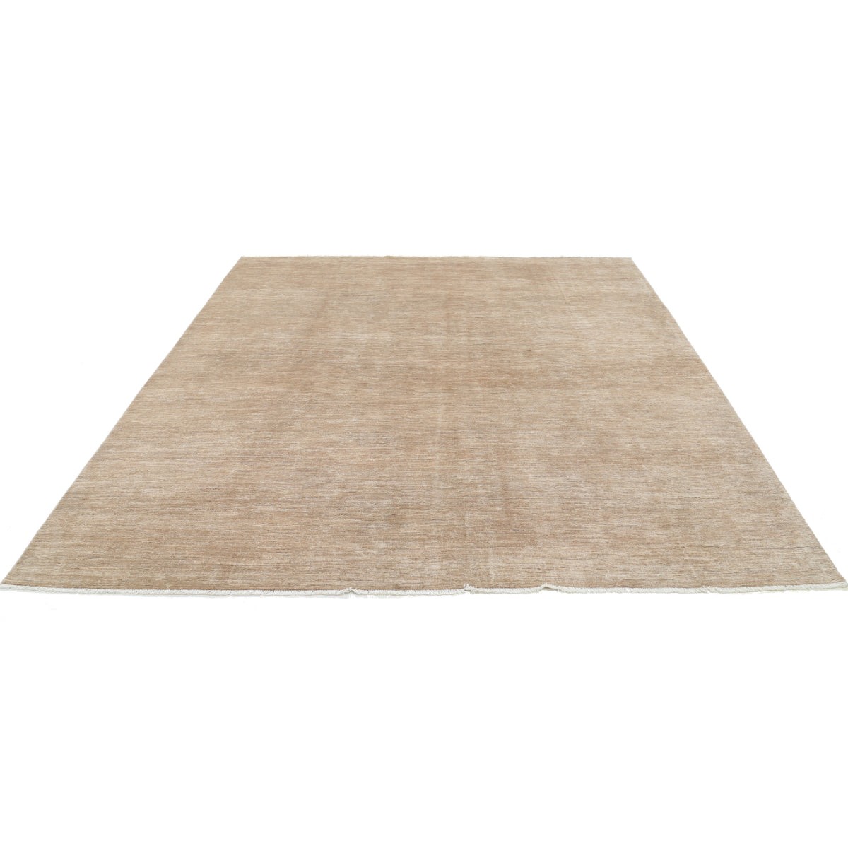 Modcar 8x9 Handmade Double Knotted Washable Wool Rug - Colorful - Square
