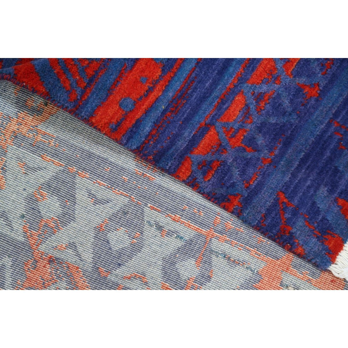Dhanak 4x6 Machine-Made Washable Wool Rug - Colorful