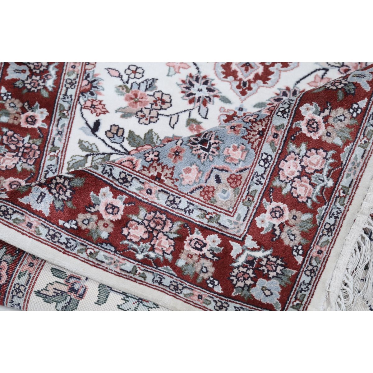 Legacy 3x14 Handmade Double Knotted Washable Art Silk Runner - Colorful