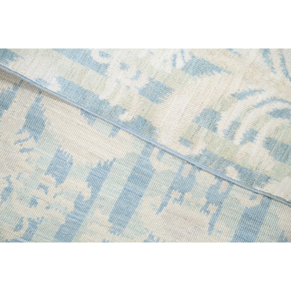 Artemix 6x9 Handmade Double Knotted Washable Wool Rug - Soft Hues
