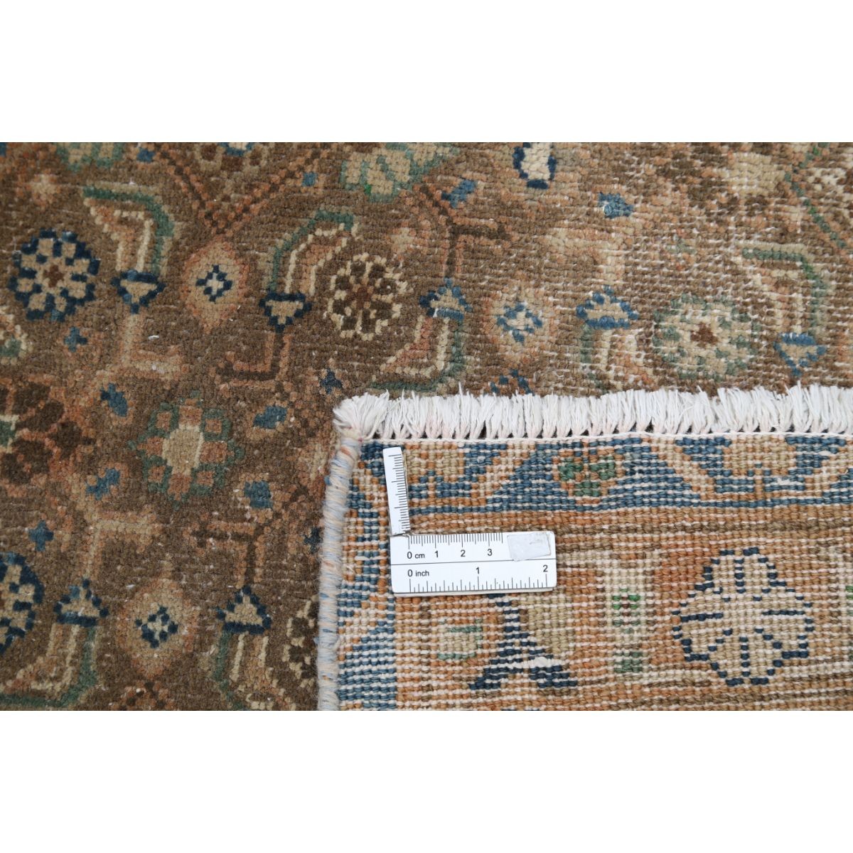 Vintage 3x10 Hand-Knotted Washable Wool Runner - Soft Hues