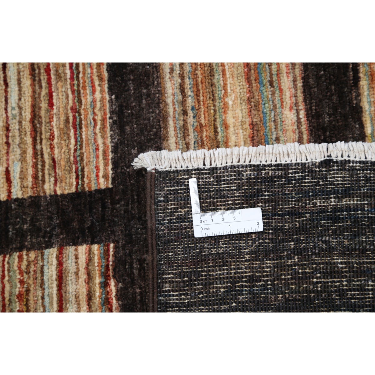 Modcar 6x8 Handmade Double Knotted Washable Wool Rug - Colorful
