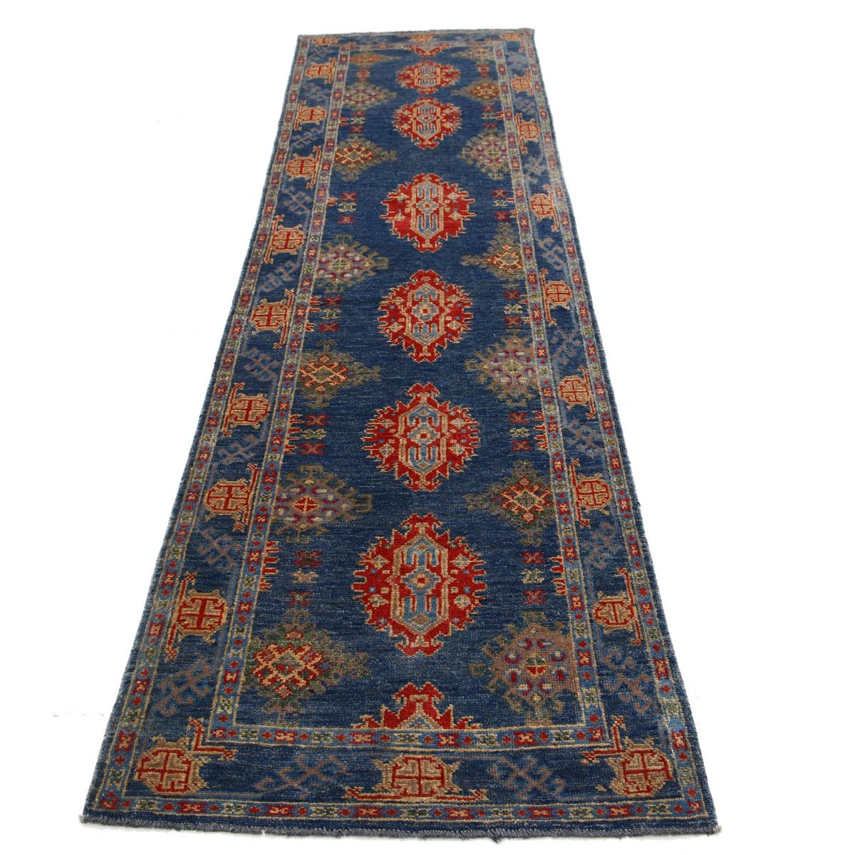 Revival 3x10 Handmade Double Knotted Washable Wool Runner - Colorful