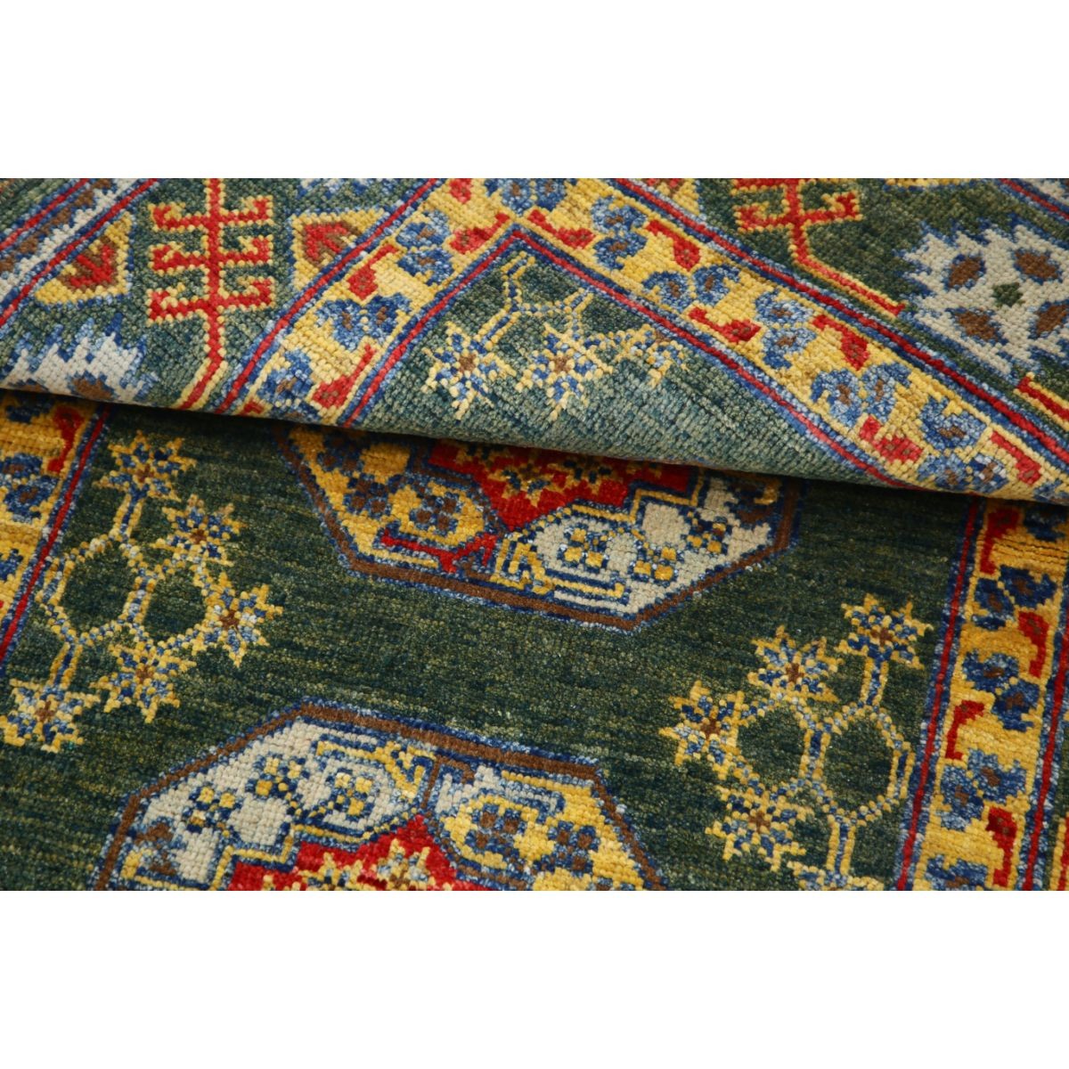Revival 3x5 Handmade Double Knotted Washable Wool Rug - Colorful