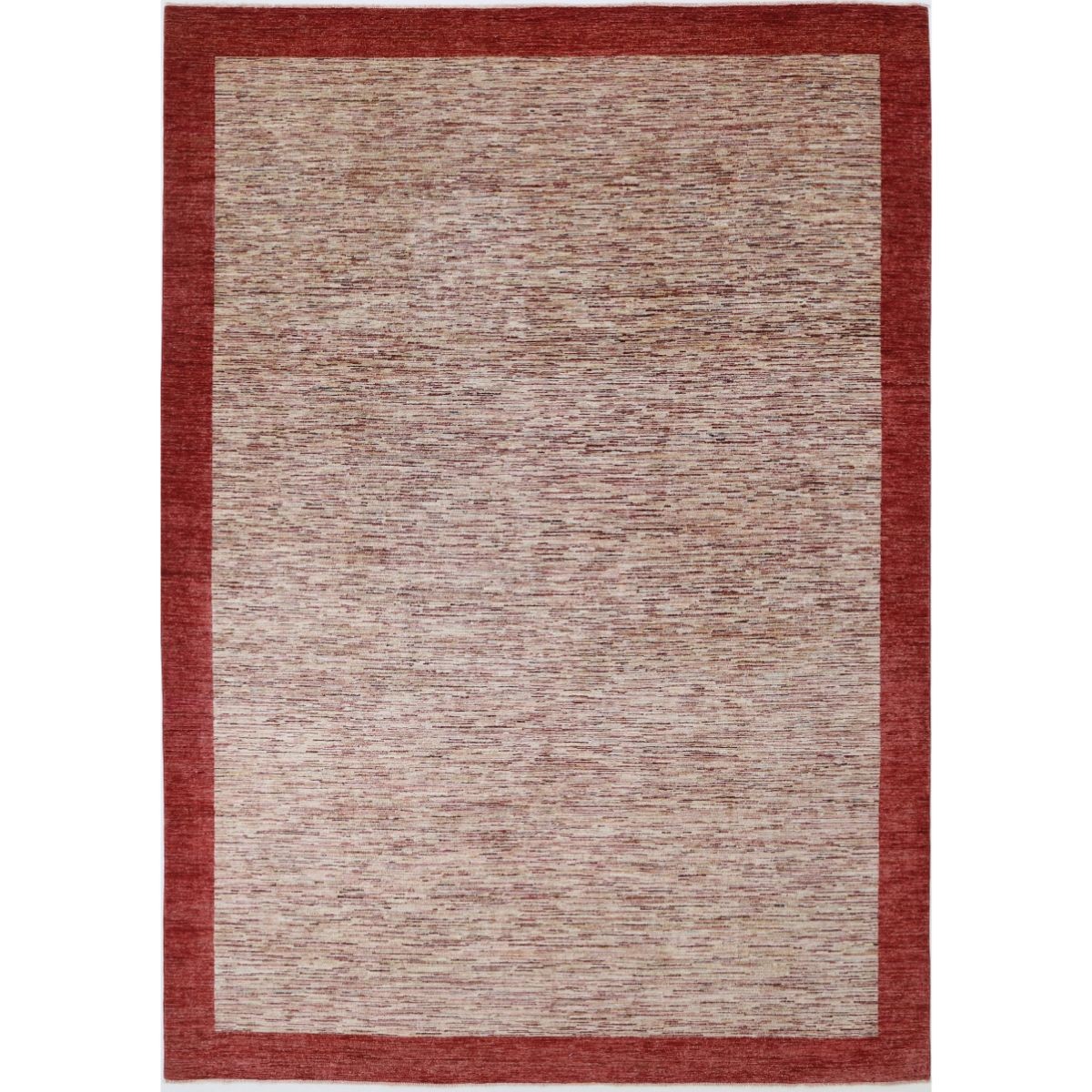 Modcar 9x12 Handmade Double Knotted Washable Wool Rug - Colorful