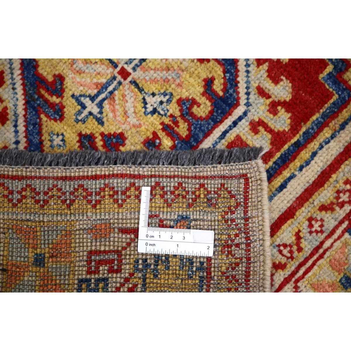 Revival 2x3 Handmade Double Knotted Washable Wool Rug - Colorful