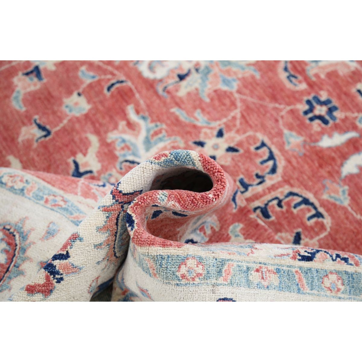 Ziegler 7x9 Handmade Double Knotted Washable Wool Rug - Colorful