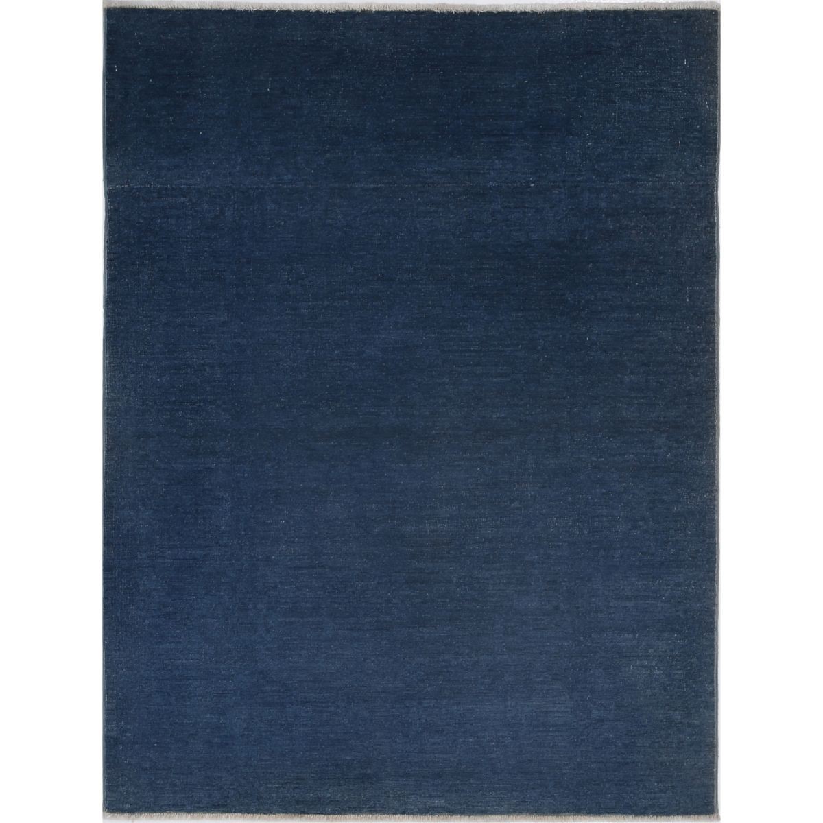 Overdye 3x5 Handmade Double Knotted Washable Wool Rug - Monochormatic