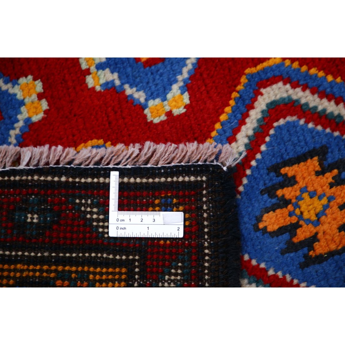 Revival 5x7 Handmade Double Knotted Washable Wool Rug - Colorful