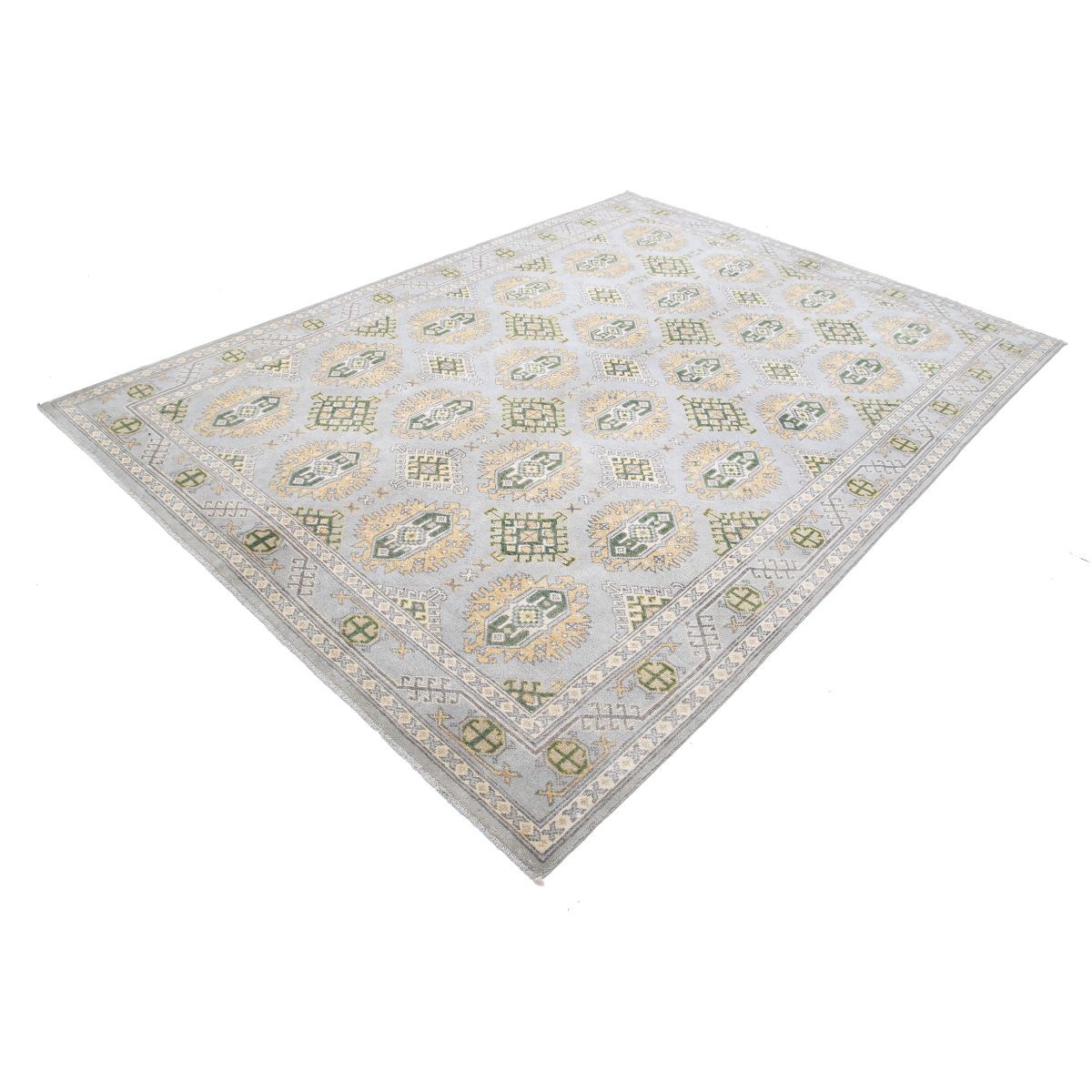 Revival 7x9 Handmade Double Knotted Washable Wool Rug - Colorful