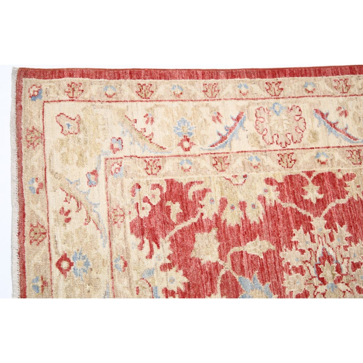 Ziegler 5x7 Handmade Double Knotted Washable Wool Rug - Colorful