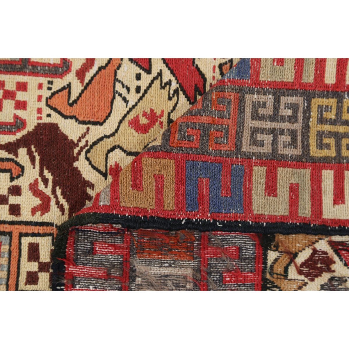 Silki 4x6 Hand Woven Washable Silk Rug - Colorful