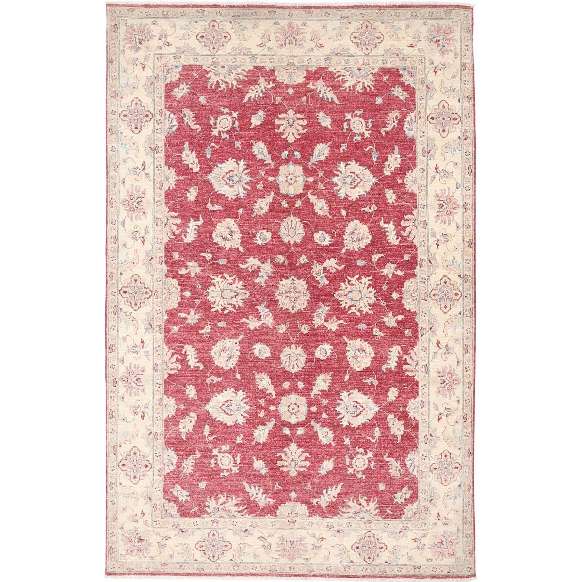 Ziegler 5x9 Handmade Double Knotted Washable Wool Rug - Colorful