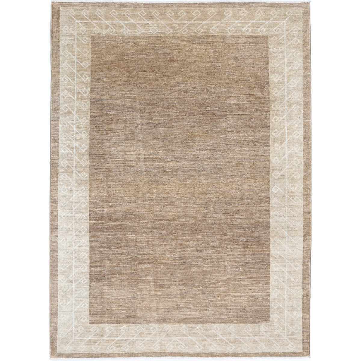 Modcar 6x9 Handmade Double Knotted Washable Wool Rug - Colorful