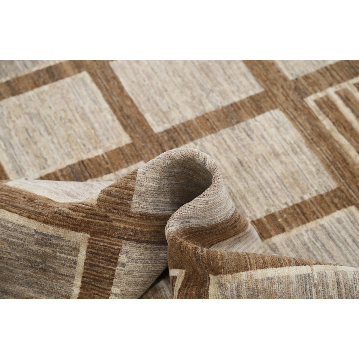 Modcar 7x10 Handmade Double Knotted Washable Wool Rug - Colorful