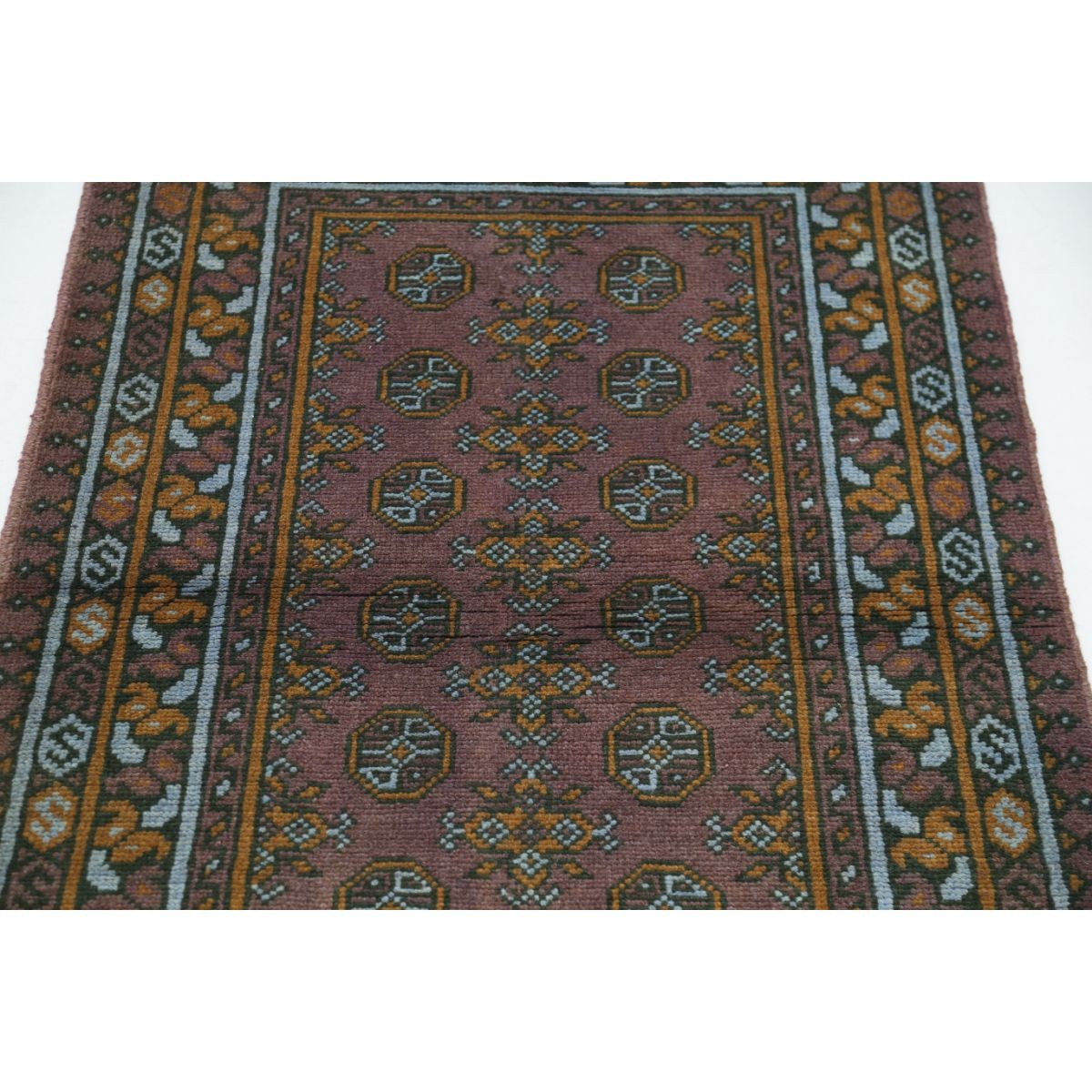 Revival 3x4 Handmade Double Knotted Washable Wool Rug - Colorful