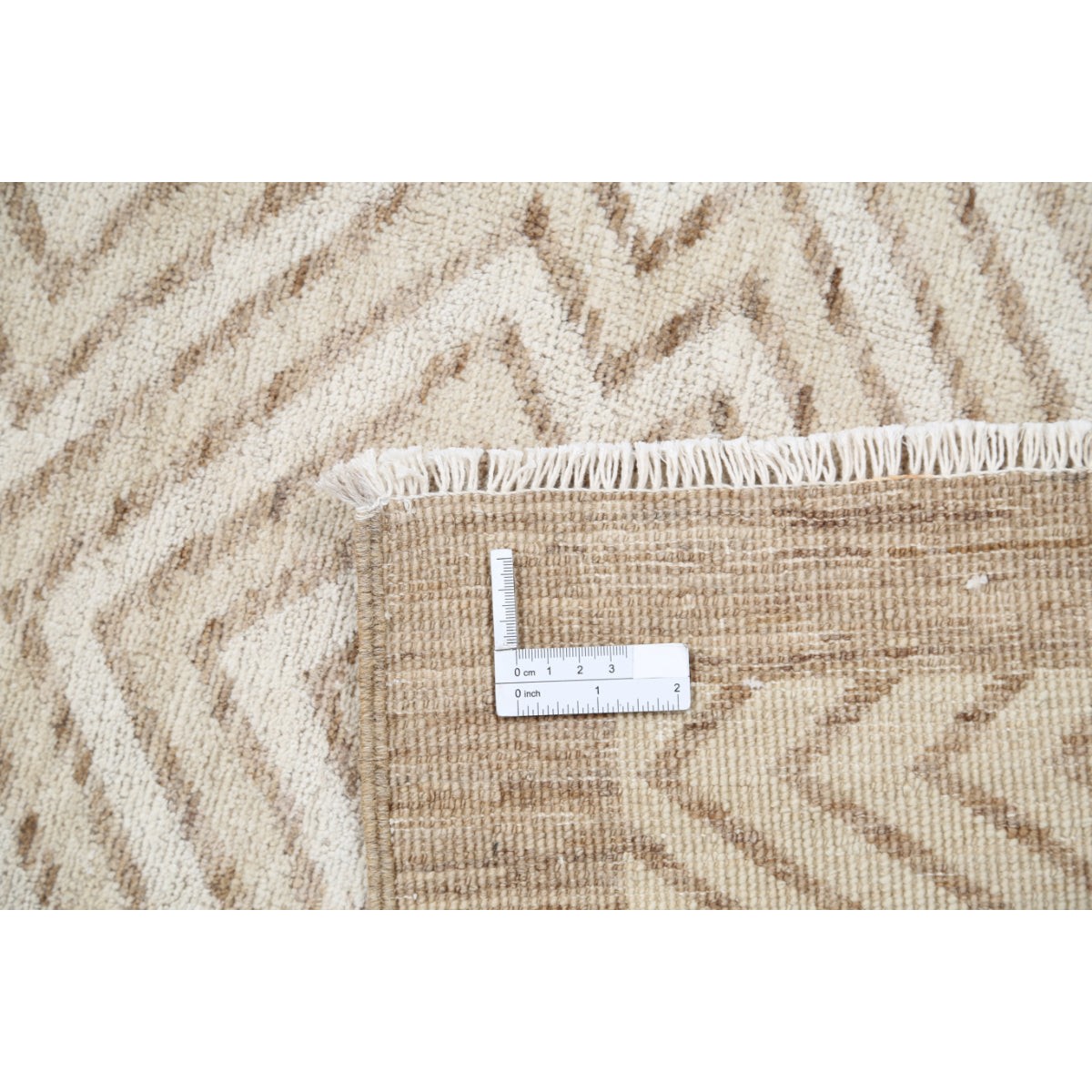 Modcar 8x9 Handmade Double Knotted Washable Wool Rug - Colorful
