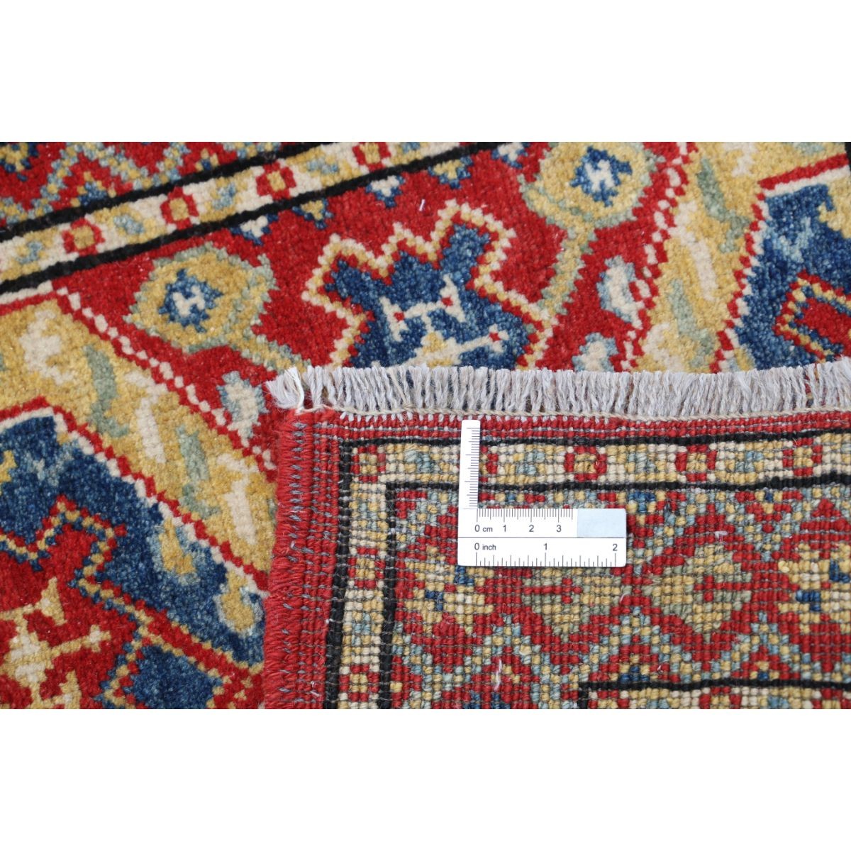 Revival 2x3 Handmade Double Knotted Washable Wool Rug - Colorful