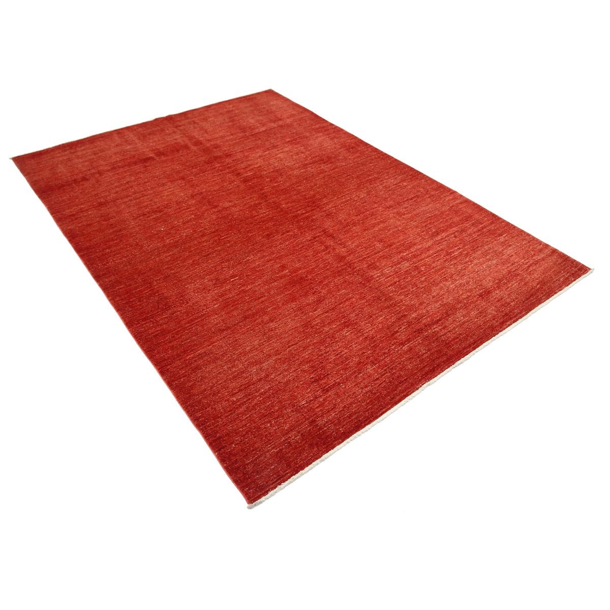 Overdye 6x8 Handmade Double Knotted Washable Wool Rug - Colorful