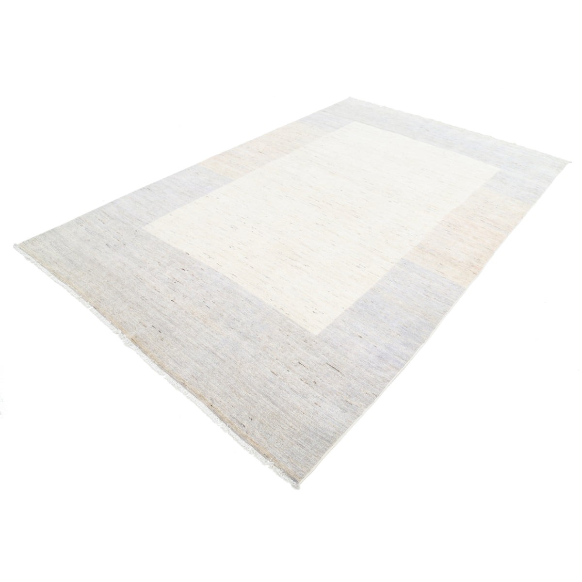 Modcar 7x10 Handmade Double Knotted Washable Wool Rug - Soft Hues
