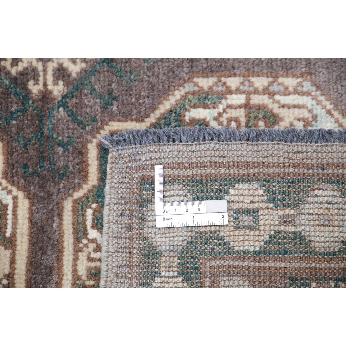 Revival 8x10 Handmade Double Knotted Washable Wool Rug - Colorful