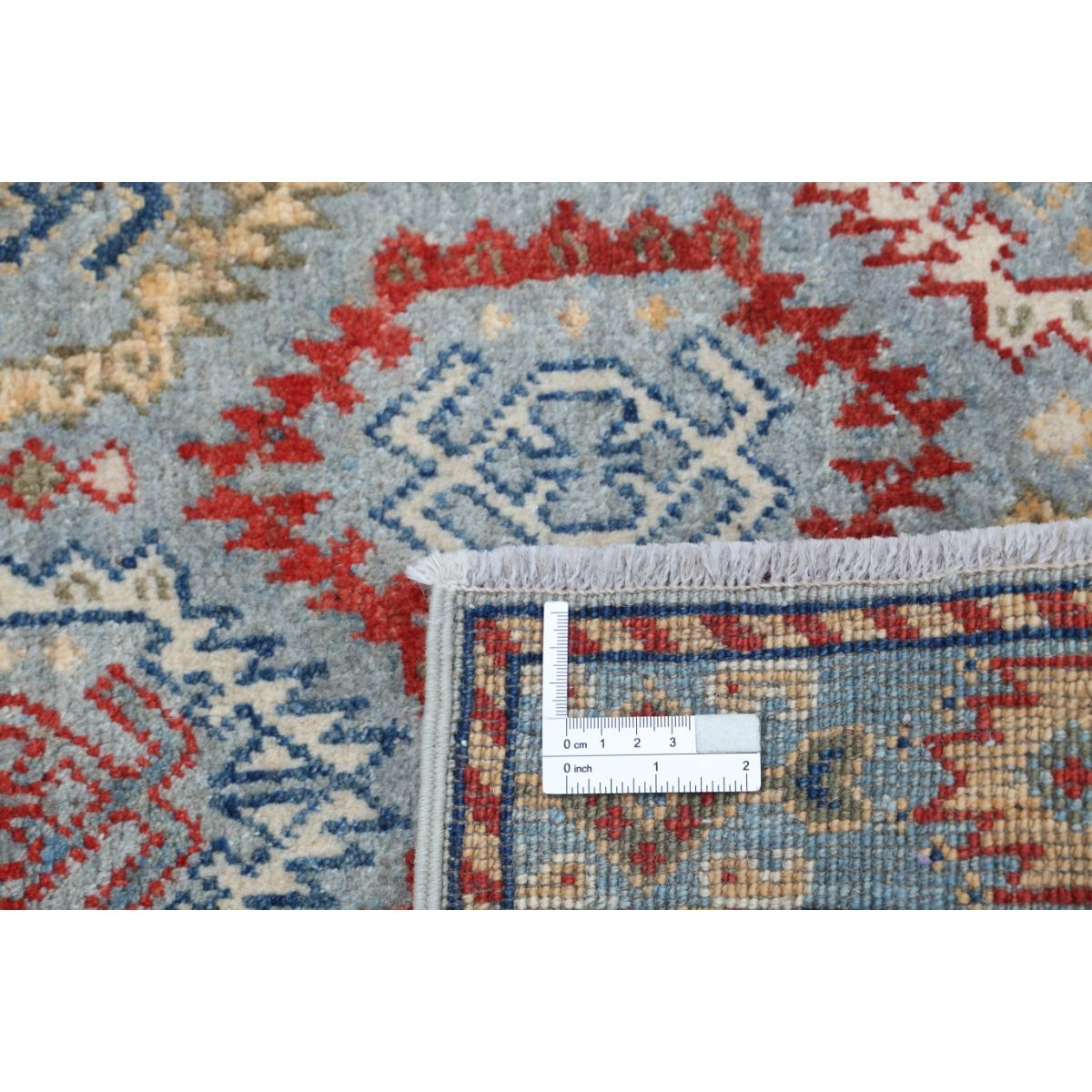 Revival 2x3 Handmade Double Knotted Washable Wool Rug - Colorful