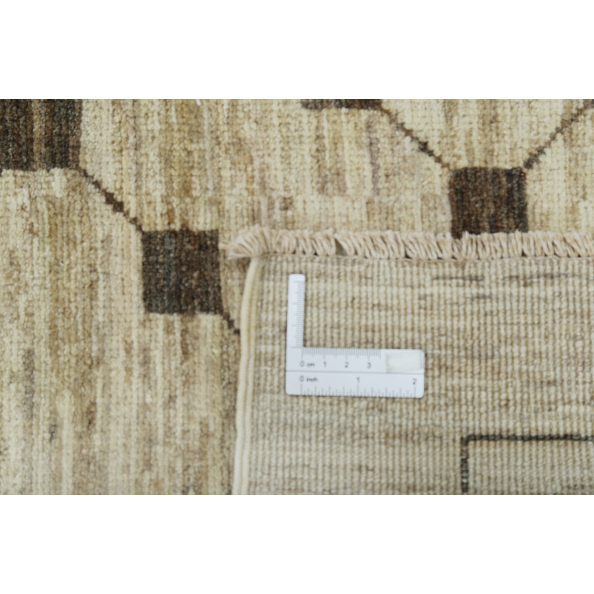 Modcar 8x11 Handmade Double Knotted Washable Wool Rug - Colorful