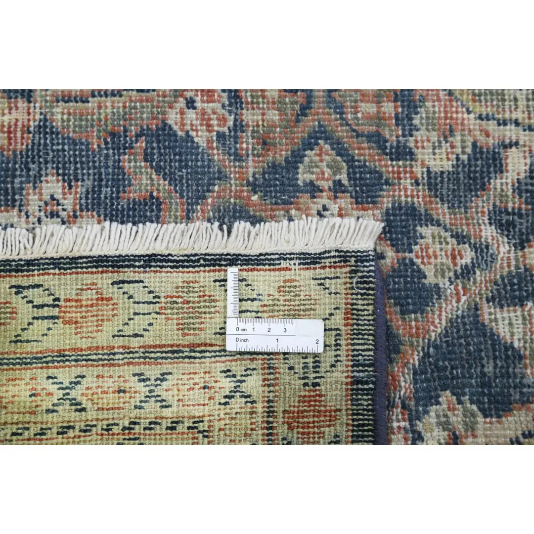 Vintage 11x14 Handmade Double Knotted Washable Wool Rug - Soft