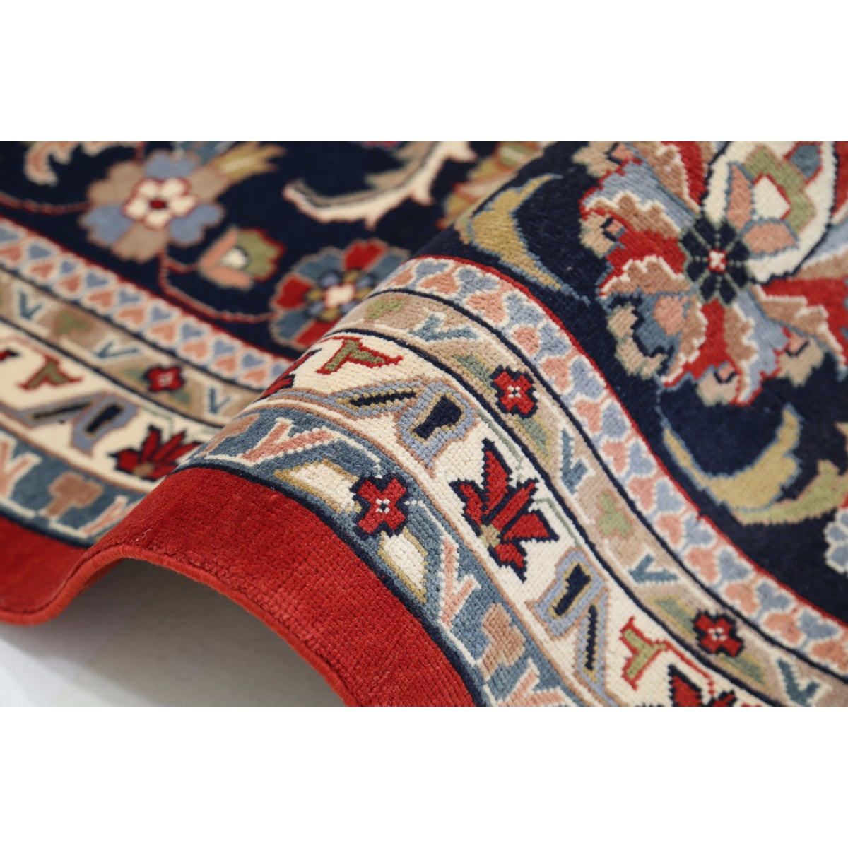 Heritage 12x15 Handmade Double Knotted Washable Wool Rug - Colorful