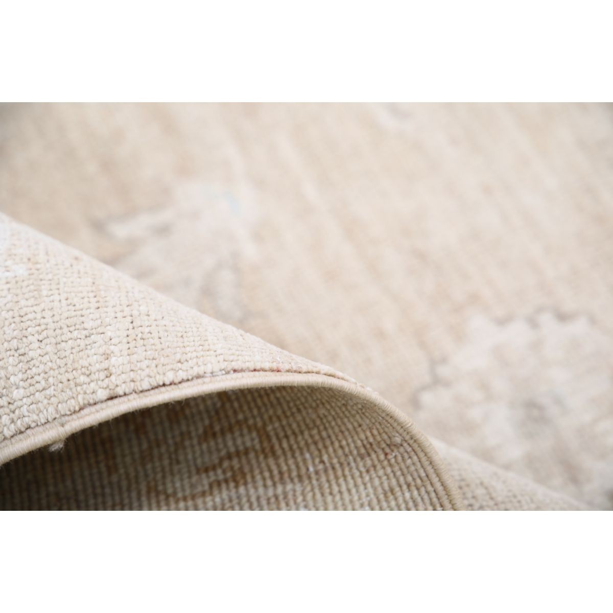 Artemix 6x8 Handmade Double Knotted Washable Wool Rug - Soft Hues