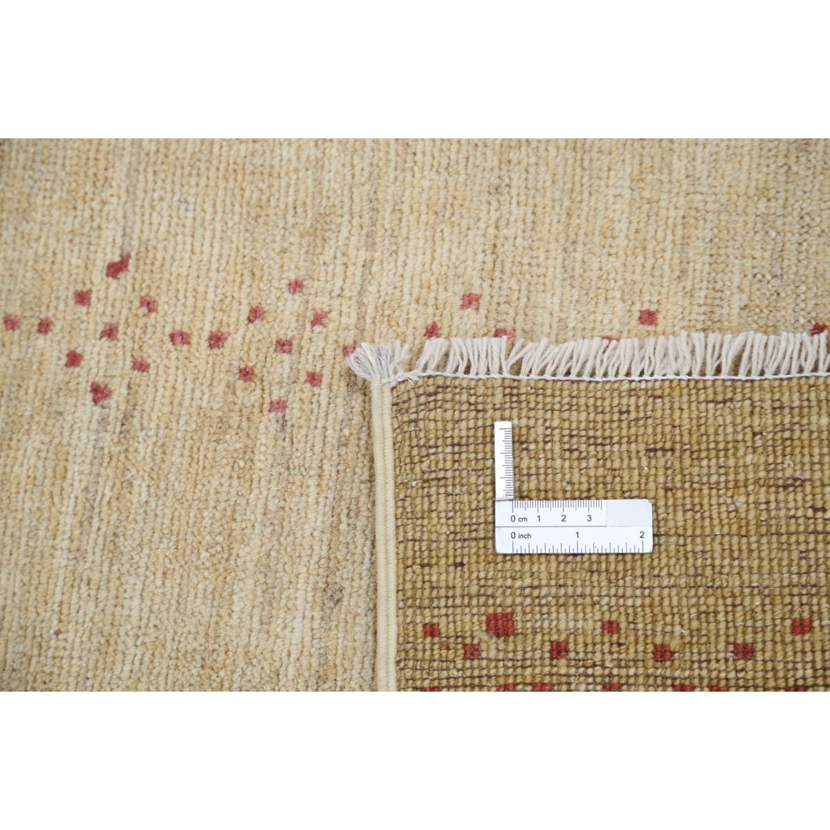 Modcar 3x9 Handmade Double Knotted Washable Wool Runner - Colorful