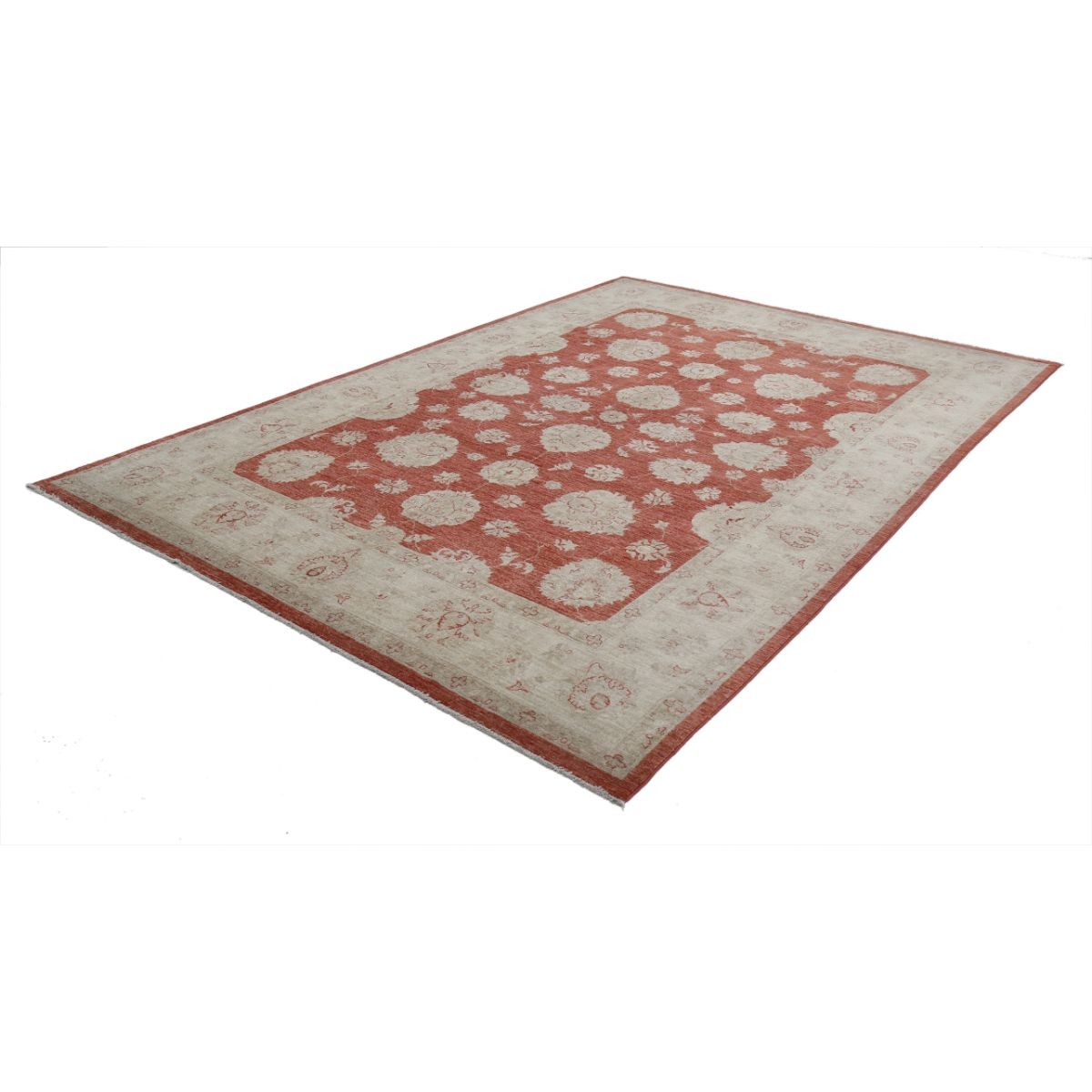 Ziegler 8x12 Handmade Double Knotted Washable Wool Rug - Colorful