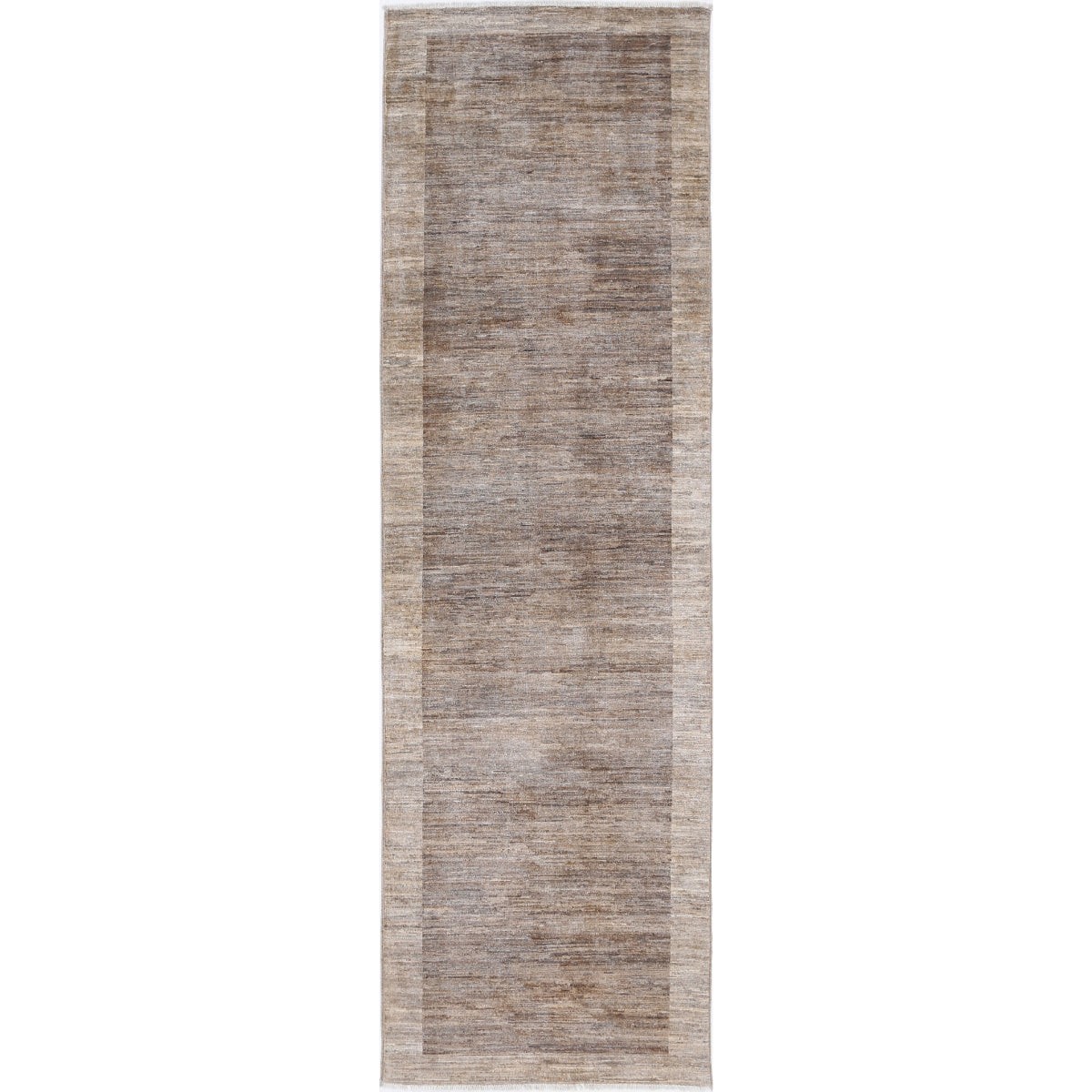 Modcar 3x10 Handmade Double Knotted Washable Wool Runner - Colorful