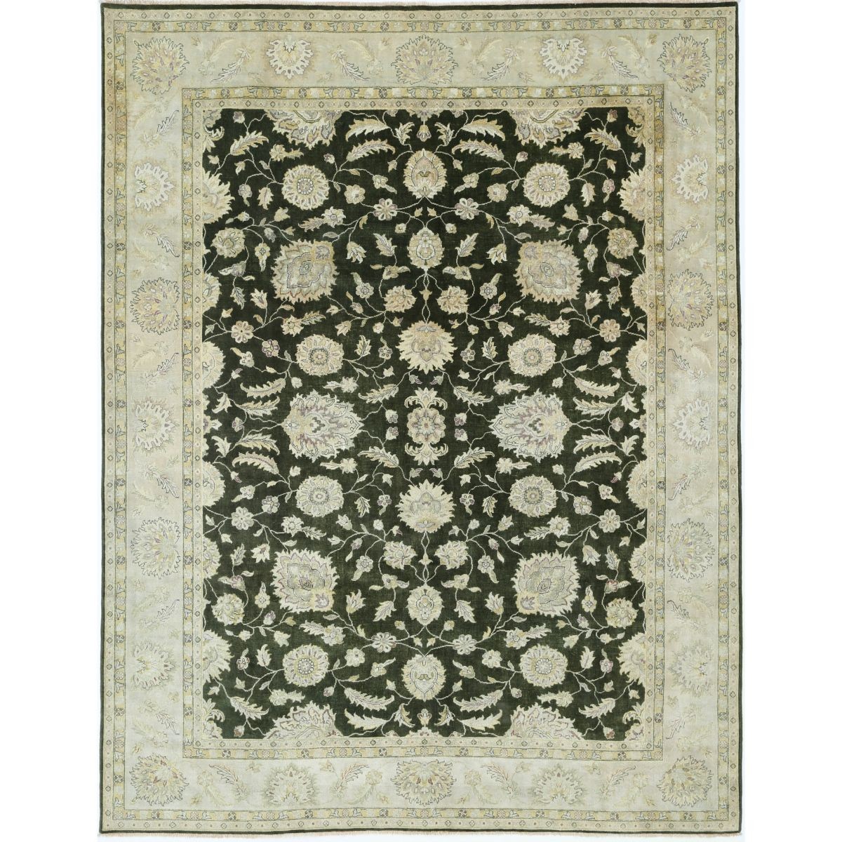 Ziegler 9x12 Handmade Double Knotted Washable Wool Rug - Colorful