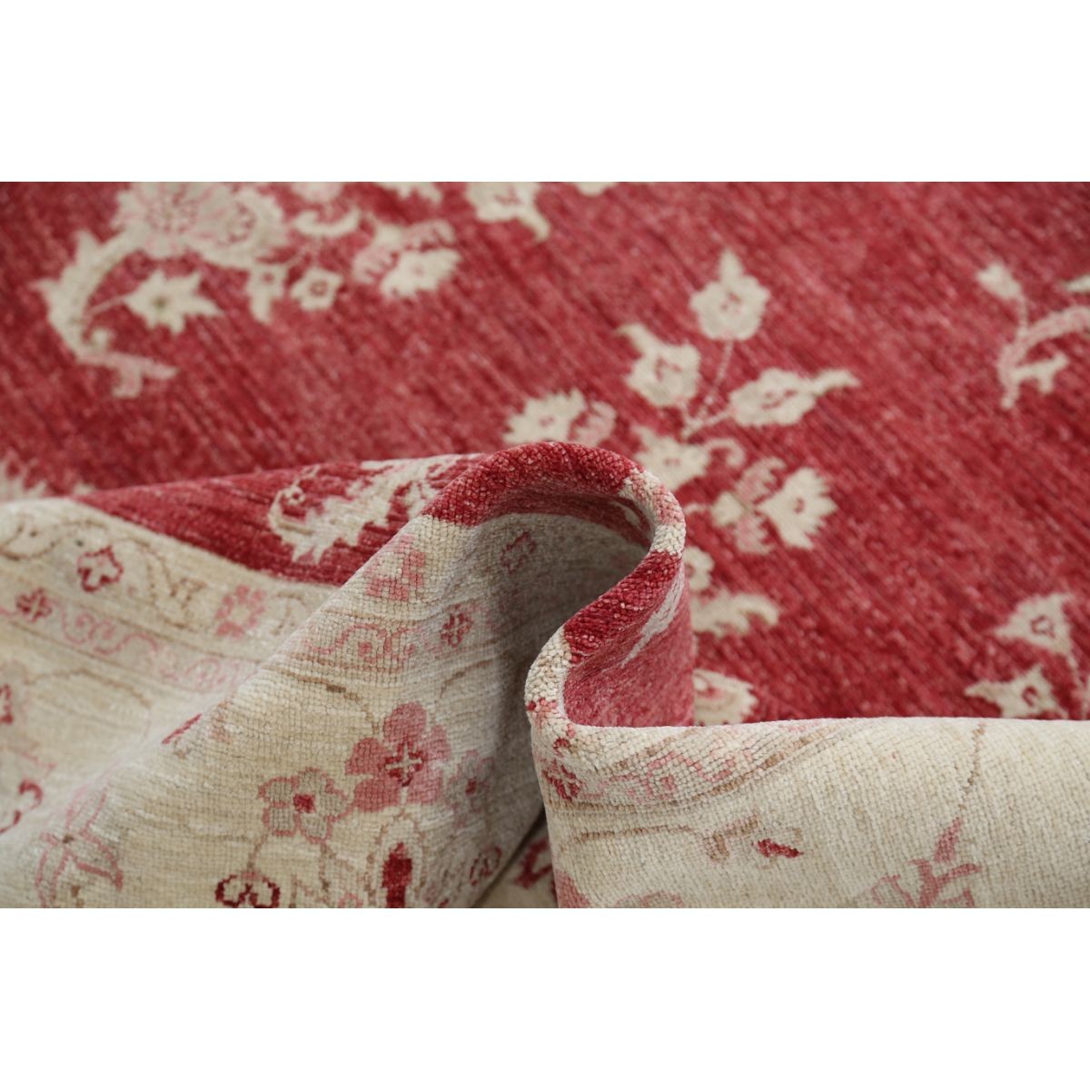 Ziegler 8x10 Handmade Double Knotted Washable Wool Rug - Colorful