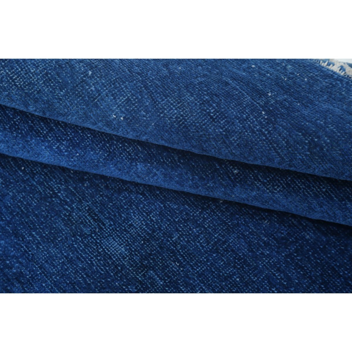 Overdye 3x5 Handmade Double Knotted Washable Wool Rug - Monochormatic