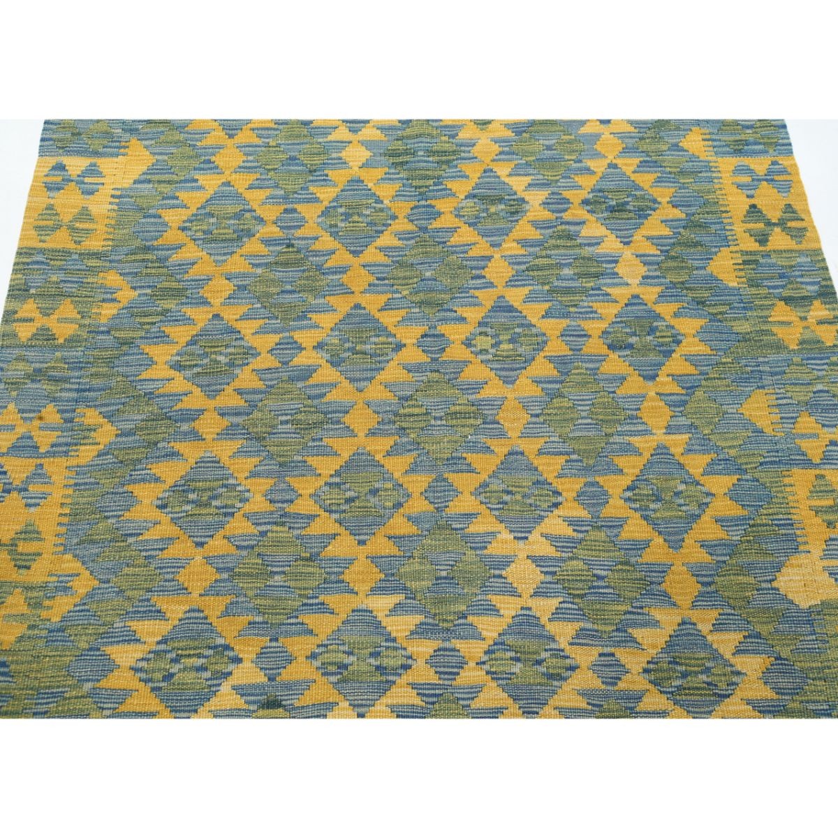 Maimana 4x6 Hand Woven Washable Wool Rug - Colorful