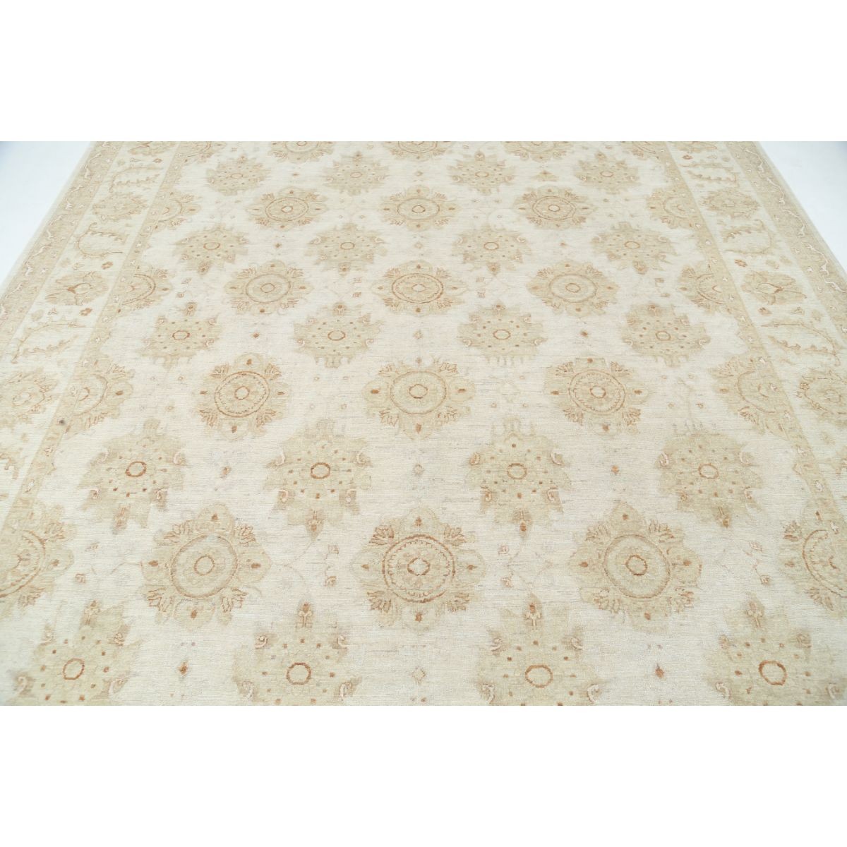 Serenity 9x12 Handmade Double Knotted Washable Wool Rug - Soft Hues