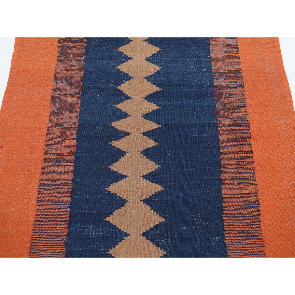 Kafkaas 3x5 Hand Woven Washable Wool Rug - Colorful