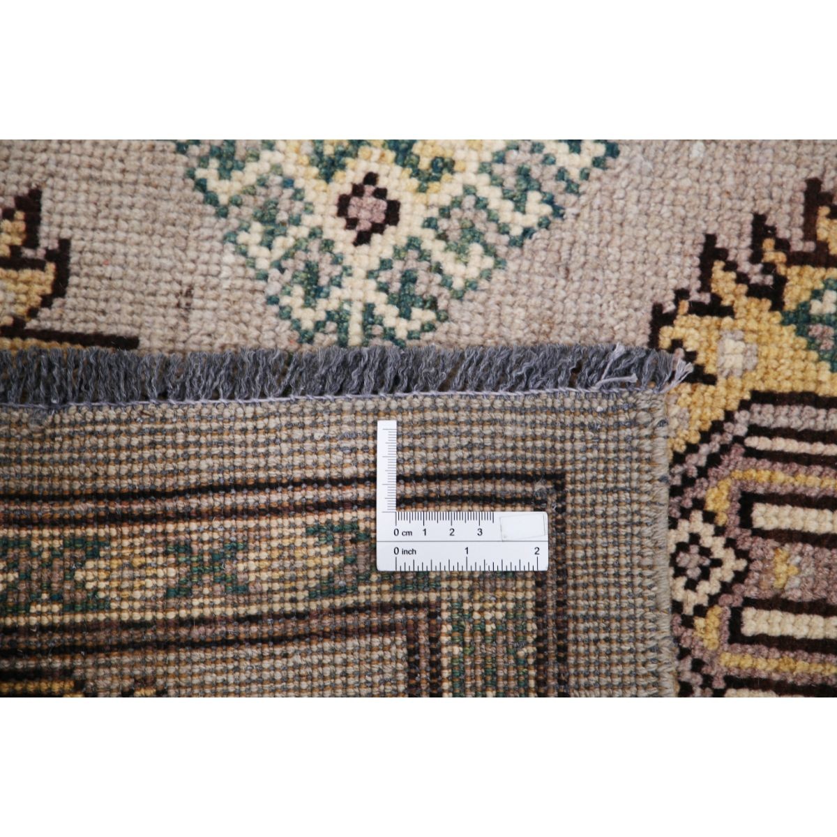 Revival 4x7 Handmade Double Knotted Washable Wool Rug - Colorful