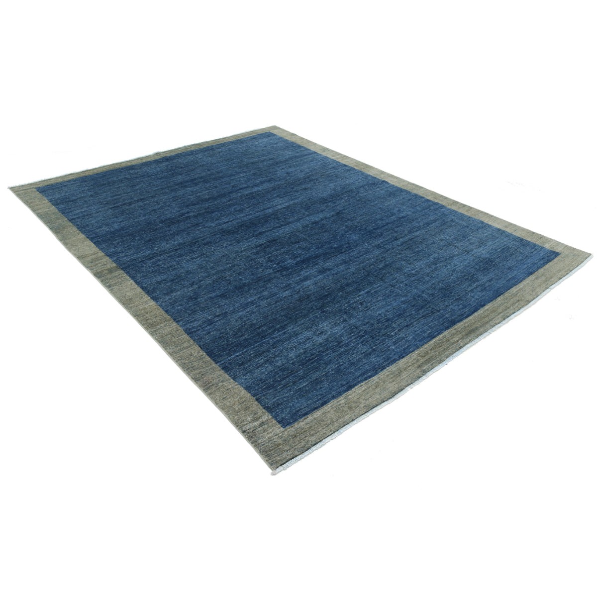Modcar 7x9 Handmade Double Knotted Washable Wool Rug - Colorful