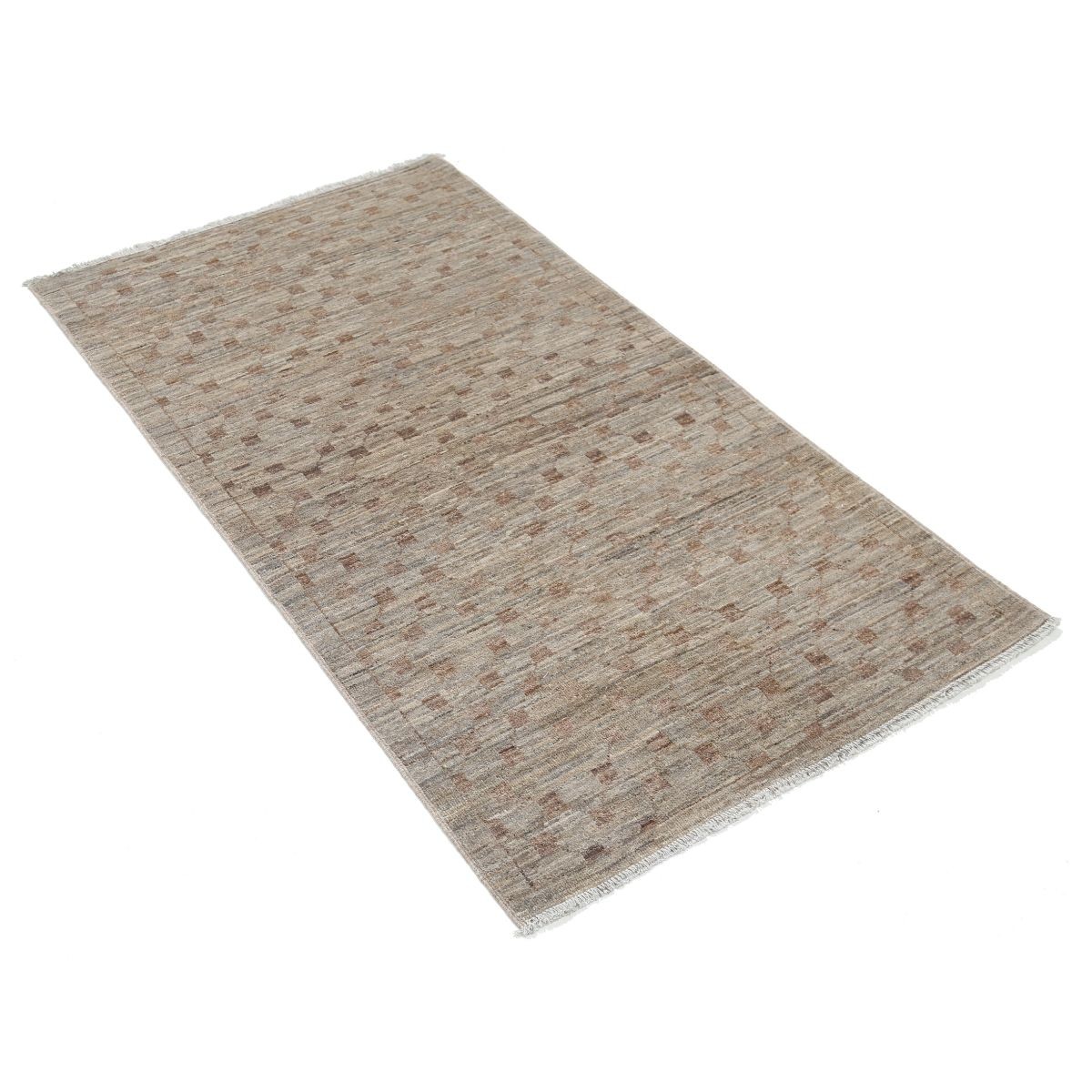 Modcar 3x5 Handmade Double Knotted Washable Wool Rug - Colorful