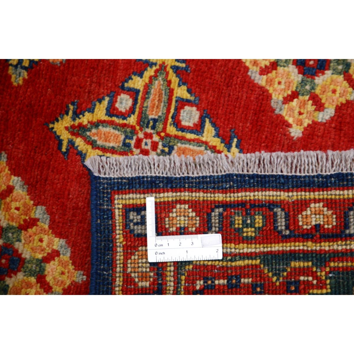 Revival 4x6 Handmade Double Knotted Washable Wool Rug - Colorful