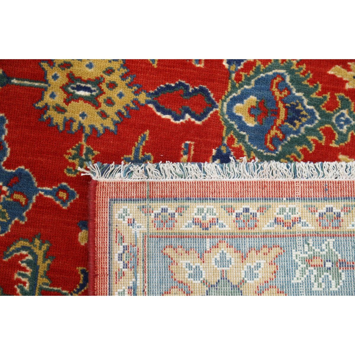 Gulshan 4x6 Powered-Loomed Washable Wool Rug - Colorful